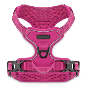 สายรัดอกสุนัขแบบไม่รัดคอ ปรับได้ สะท้อนแสง บุตาข่ายระบายอากาศ เสื้อกั๊กสัตว์เลี้ยง ห่วงรูปตัว D คู่ หลายสี ขายส่ง รับผลิตแบบ OEM พร้อมสกรีนโลโก้ - Product Image 5