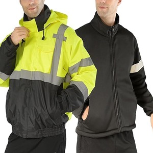 High Quality Winter Safety Jacket Insulated Construction Workwear Professional Supplier - Product Image 1