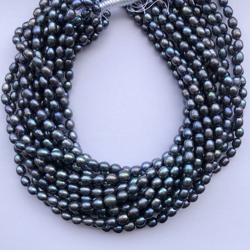 5mm 7mm Natural Freshwater Pearl Beads