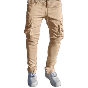 Pantalones Cargo con diseño de logotipo para hombre, calzas de carga personalizadas para senderismo al aire libre, novedad de 2022, venta al por mayor - Product Image 1