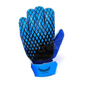 Gants de gardien de but en cuir respirant de haute qualité avec sangle de poignet imperméable et réglable - Couleurs et tailles personnalisables - Product Image 2