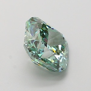 Diamant de laboratoire CVD vert vif fantaisie modifié taille coussin carré de 1,53 carat, clarté VVS2, taille excellente, pierre précieuse de luxe pour bijoux - Product Image 4