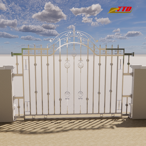 Creaciones Exclusivas de Portones de Hierro Forjado: Mejore la Entrada de su Vehículo con un Artesanía de Seguridad Ornamental de Alta Gama - Product Image 1