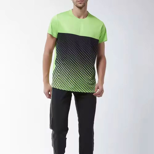 T-shirt en coton et polyester à sublimation, confortable, à bas prix, nouveau design - Product Image 6