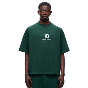 <b>Men's</b> Oversized Boxy Fit Logo T <b>Shirt</b> Short Sleeve Premium Cotton Casual Crew Neck Tee for Urban Fashion and Comfort - Product Image 1