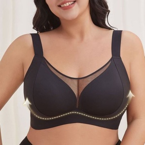 Sujetador Moldeador Talla Grande 5XL para Mujer, Sin Costuras, de Una Pieza, Sin Varillas, Transpirable, Copa Completa, para Senos Grandes, Lencería Sexy con Efecto Push-Up - Product Image 2