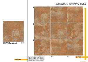 Baldosas duraderas para estacionamiento en entradas de vehículos de 20x20 pulgadas, fabricadas para exposición continua a cargas y zonas de movilidad exterior seguras. - Product Image 4