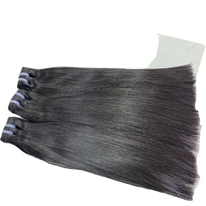 Natural Hair Vietnamese Raw Human Hair <b>Extensions</b> Single Donor Bone Straight Virgin Hair <b>Extension</b> Bundle - Product Image 5