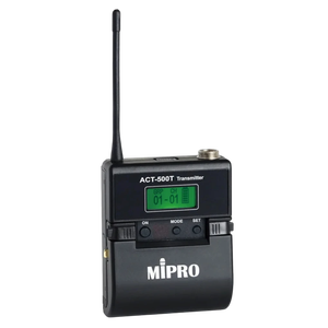 Receptor UHF de doble canal MIPRO de alta resistencia y robusto que proporciona una señal confiable para iglesias con diversidad de antenas y audio claro. - Product Image 5