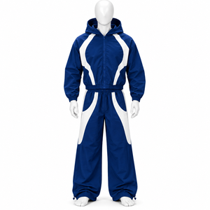 Custom Logo Men <b>Windbreaker</b> Men Nylon Tracksuits Two Piece Zip up <b>Vintage</b> Sublimation <b>Windbreaker</b> Tracksuit - Product Image 6