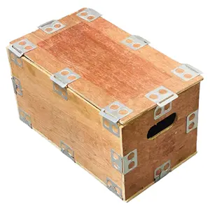 Cassa personalizzata dimensioni Oem scatole Mux casse di legno pieghevoli In compensato realizzate In Vietnam qualità sfusa In Stock
