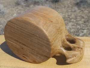 Taza de Madera de Arce Tallada a Mano, Taza de Café Nórdica, Elegante y Única - Product Image 3