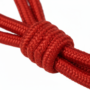 Cordón de Viscosa Rojo Ceremonial Personalizado de Gran Venta con Dos Nudos para Accesorios Promocionales de Uniformes - Product Image 6