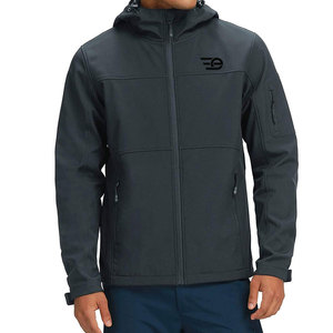 Men Softshell <b>Jacket</b> <b>Lightweight</b> Breathable Water Resistant Windproof Outdoor Hiking <b>Running</b> Travel Sports Casual Fashion - Product Image 1