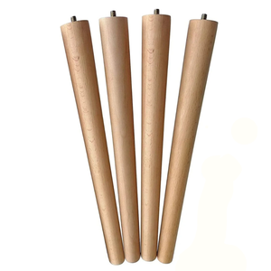 Minimalist Wooden Coffee Table <b>Legs</b> Design <b>for</b> Modern Living Room Furniture Durable Solid Wood Table Base with Clean Sleek Lines - Product Image 1