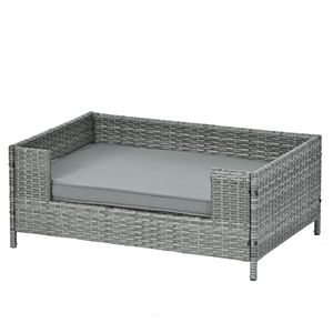 Cuccia XL per Cani in Vimini PE per Tutte le Stagioni, Arredamento da Esterno per Animali Domestici, Recinti da Patio con Stampa, Cuccia per Animali Domestici Stile Cu, Mobili per Animali Domestici - Product Image 5