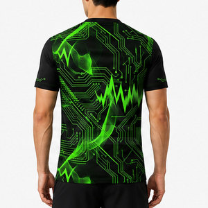 Maillot de sport élégant pour e-sport avec couleurs d'équipe personnalisées et noms de joueurs, haute qualité pour les compétitions en ligne et hors ligne - Product Image 4