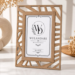 Creative Style Border Modern Wooden Picture <b>Frame</b> <b>Square</b> Shape Dark Brown Wooden Photo <b>Frame</b> for Home Decorative Wooden <b>Frame</b> - Product Image 3