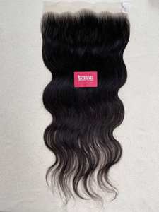 Extensions frontales transparentes HD 13x4 13x6 en cheveux humains ondulés naturels, de l'oreille à l'oreille, pour femmes, 100% cheveux vierges vietnamiens - Product Image 4