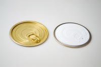 Tapas de lata de extremo abierto fácil de aluminio 401 de alta calidad, cubierta de despegue EOE reciclable para envasado de alimentos y bebidas