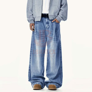 Pantalones Vaqueros Oversize de Último Diseño y Alta Calidad, Lavados, al por Mayor, Diseña tus Propios Pantalones para Hombre, Hechos en Pakistán - Product Image 5