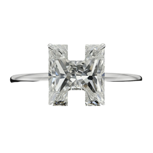 Diamante Sintético en Forma de H, Suelto, DEF VVS VS1 HPHT CVD, Certificado IGI, 1CT, Venta al Por Mayor, Piedra de Diamante para Joyería - Product Image 1