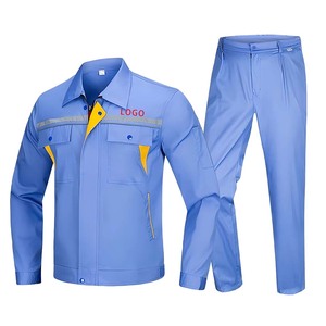Uniforme de Trabajo de Primavera Directo de Fábrica: Chaqueta y Pantalones, Traje de Construcción Personalizado, Overoles para Reparación de Automóviles - Product Image 2