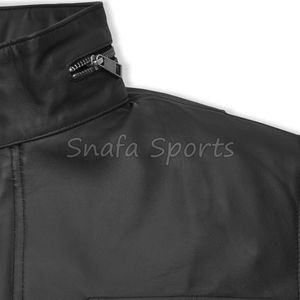 Trendy Casual Men Leather Jacket Lightweight Durable Men Winter Leather Jackets Perfect Everyday Fashion - Product Image 5