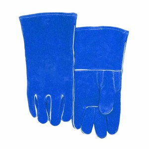 Gants de soudure en cuir de vachette pleine fleur de qualité supérieure, résistants à l'abrasion, à la chaleur et au feu, pour la lutte contre les incendies - Product Image 2