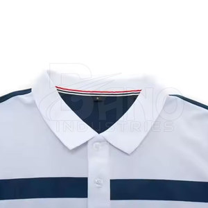 เสื้อยืดผู้ชายสีพื้นผ้าฝ้าย 100% คุณภาพสูง ระบายอากาศได้ดี ราคาขายส่ง พิมพ์โลโก้ ขายดีที่สุด - Product Image 4