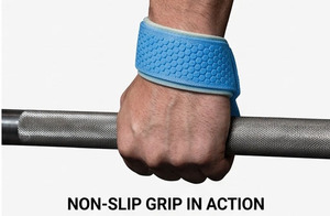 Custom Logo Training Gym Weight Lifting Gym Delicate Wrist Straps Anti Slip Self <b>Snapping</b> Weight Lifting Straps - Product Image 3
