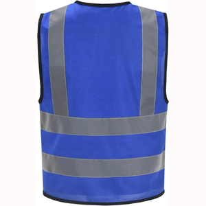 Custom Logo Plus Size <b>Hi</b> <b>Vis</b> Reflective Safety Jacket & <b>Vest</b> High Quality Breathable Quick Dry for Summer - Product Image 3