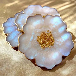 Custom Shape Resin <b>Coaster</b> Set Heat Resistant Decorative <b>Table</b> <b>Coasters</b> - Product Image 4