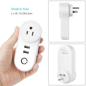 Prix d'usine - Prise intelligente WiFi Tuya - Norme internationale - 10A/16A - Avec 2 ports USB - Prise intelligente avec fonction de programmation - PST-LSPA2 - Product Image 6