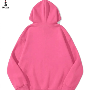 Sudadera con Capucha Extra Grande Unisex, Color Personalizado, Logotipo Impreso con Dibujos Animados, Invierno, 100% Algodón, Transpirable, Informal - Product Image 3