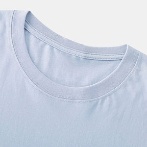 T-shirt streetwear surdimensionné personnalisé pour homme, 100 % coton jersey respirant 200 g/m², grande taille, épais, épaules tombantes, manches courtes - Product Image 2