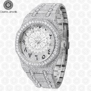 Montre de Luxe Femme Charm_Jewells avec Cristaux, Boîtier Tonneau 38mm en Acier Inoxydable, Affichage Analogique Quartz et Date, Style Bijou Tendance - Product Image 2