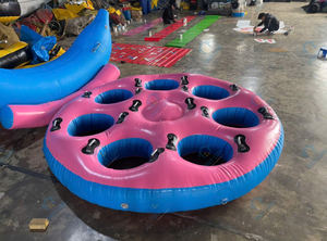 Anillo Flotante Inflable de PVC THUY LINH, 2.5m de Diámetro, con Múltiples Orificios, para Juegos de Team Building al Aire Libre y Deportes Acuáticos - Product Image 5