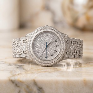 Suministro al por Mayor de Relojes de Diamantes para Profesionales de Negocios que Buscan una Elegante Medición del Tiempo y Prestigio a Precio de Fábrica - Product Image 4