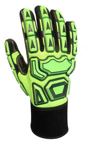 Par de Guantes de Trabajo Grandes de Poliéster y Nailon de Doble Capa de Secado Rápido para Construcción, Jardinería, Trabajo Pesado, Ciclismo de Verano y Actividades al Aire Libre - Product Image 3