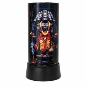 Panchmukhi Hanuman LED <b>Table</b> <b>Lamp</b> Divine Bajrangbali Spiritual Night Light Religious Decor for Temple Bedroom Meditation Living - Product Image 1