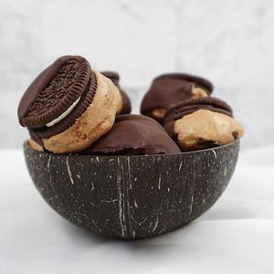 Tazón de Coco Zumbo Hecho a Mano, Tazón de Cáscara de Coco Natural para Smoothies y Ensaladas, Proveedor de Utensilios de Cocina Ecológicos - Product Image 4