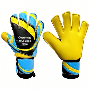 Gants de gardien de but personnalisés, gants de football avec paume en latex à haute adhérence, protection des doigts, conçus pour l'entraînement au football - Product Image 1