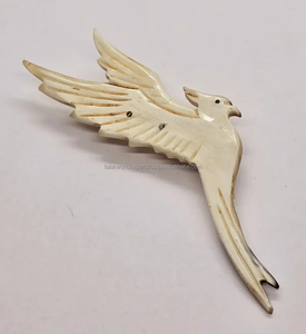 Premium Quality 100% Natural Buffalo Horn <b>Brooches</b> Barrette Hairpin Luxury Hair Clips Accessories Jewelry for Girls <b>Women</b> By FWE - Product Image 6