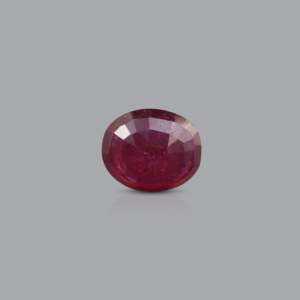 Natural Oval Cut Ruby 3.9 Carat Loose Gemstone for Fine Jewelry - Product Image 2