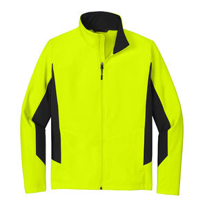 <b>Men's</b> Olive <b>Green</b> Hooded Bomber <b>Jacket</b> Knitted <b>Waterproof</b> Windproof Wool/Polyester Plain Dyed Sporty Zipper Closure Regular Fit - Product Image 4
