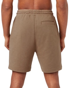 Pantalones cortos de Jogger de lujo para hombre con logotipo personalizado 100% algodón French Terry de alta calidad Casual de talla grande cintura media sólido personalizable - Product Image 5