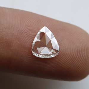 Diamante Cultivado en Laboratorio con Corte Rosa Pera de 0.60 Ct, Incoloro, Forma Elegante, Certificado IGI, Diamantes Sueltos al por Mayor, Fabricante de la India - Product Image 2