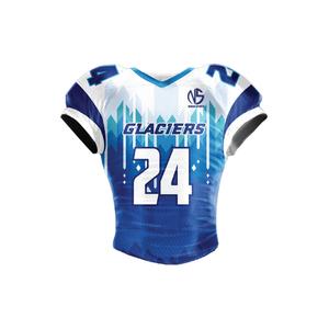 Conjunto de Camiseta de Fútbol sin Mangas con Cuello Alto, Impresión Sublimada, Absorbe la Humedad, Uniforme Ajustado, Unisex para Adultos, Todas las Temporadas, Blanco y Azul - Product Image 6