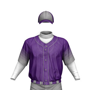 Uniforme de Béisbol de Último Diseño del Fabricante, Ropa de Práctica Transpirable, Nuevo Uniforme de Béisbol - Product Image 3